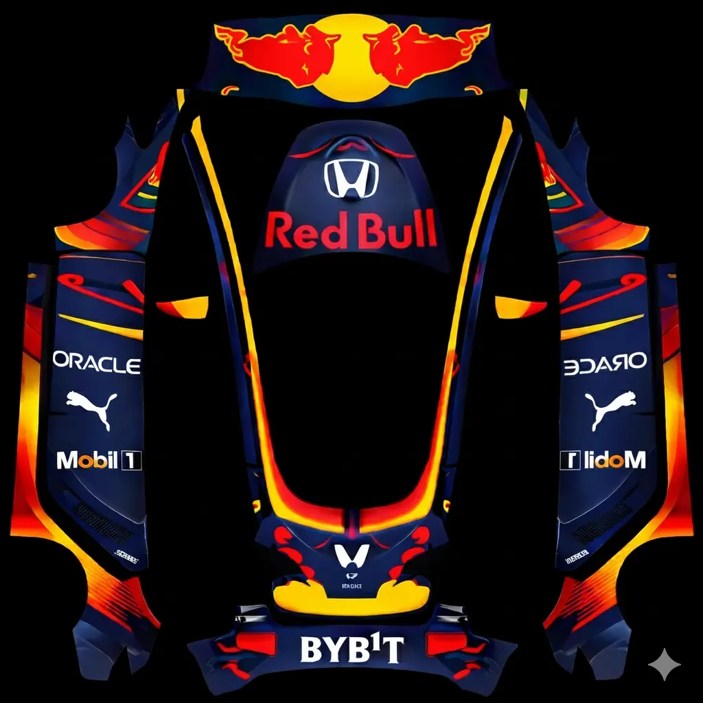 redbull community Tesla Paint Shop wrap template for Tesla Model 3 2017-2023