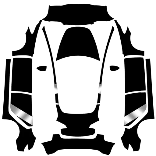 yinse lahua community Tesla Paint Shop wrap template for Tesla Model 3 2017-2023