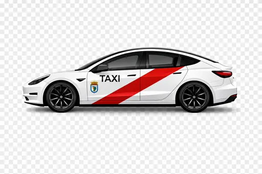 taxi madrid community Tesla Paint Shop wrap template for Tesla Model 3 Highland 2024 2025
