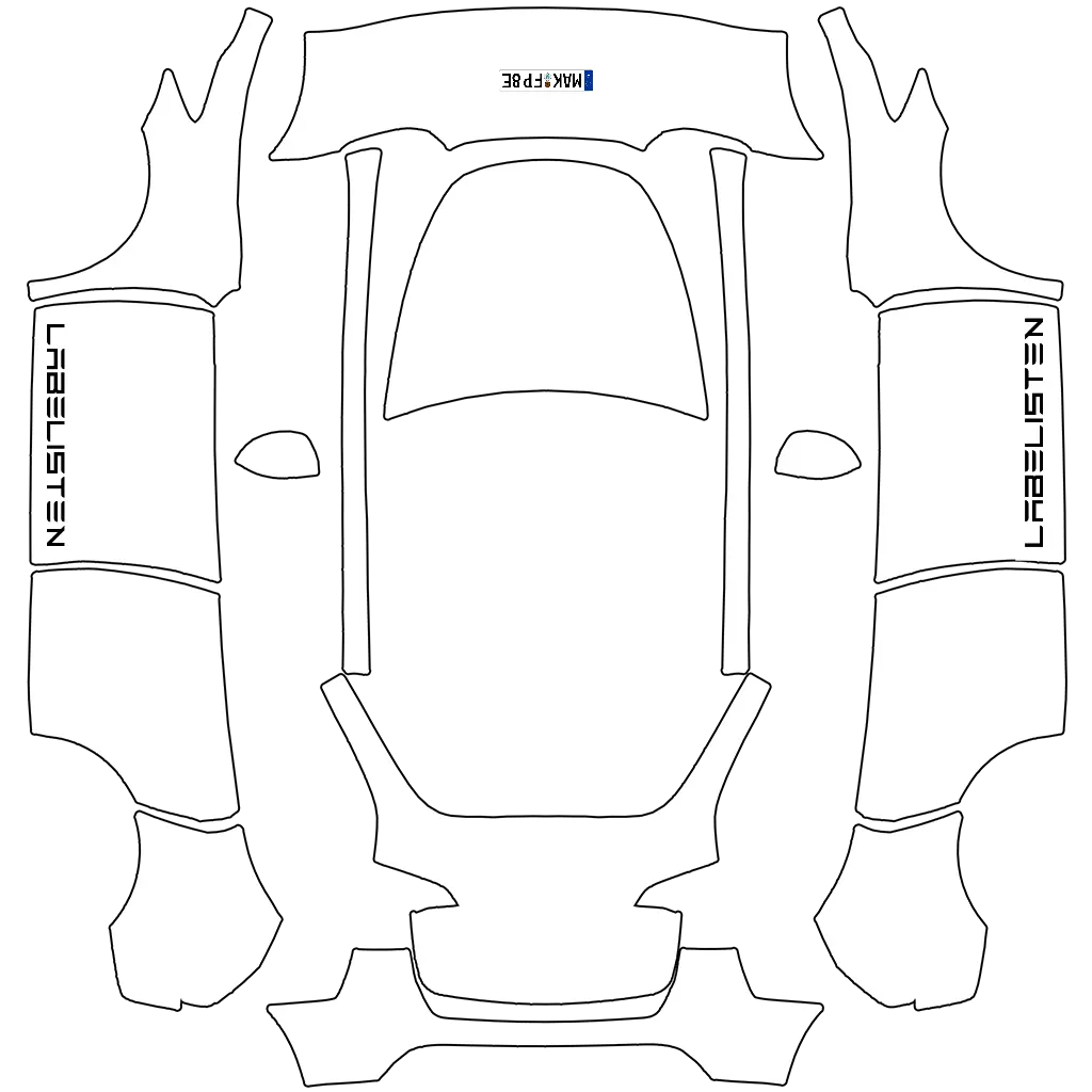 test community Tesla Paint Shop wrap template for Tesla Model Y Juniper Premium 2025 2026