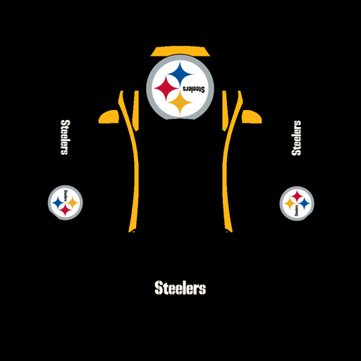 Pittsburgh sports nfl Tesla wrap for Model S 2021