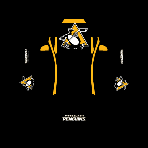 Pittsburgh sports team Tesla wrap for Model S 2025 Plaid