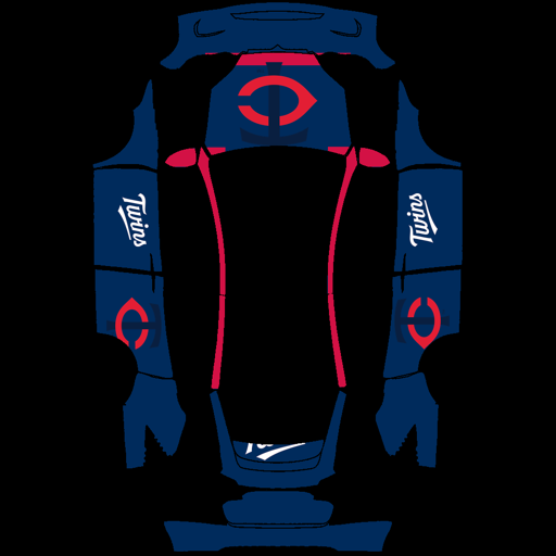 Minnesota Twins sports mlb Tesla wrap for Model X 2021