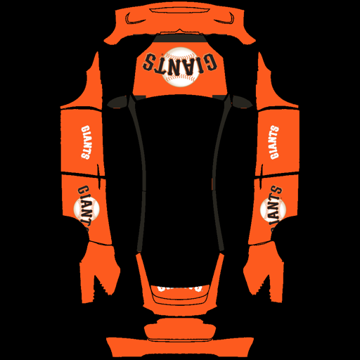 San Francisco Giants sports mlb Tesla wrap for Model X 2021