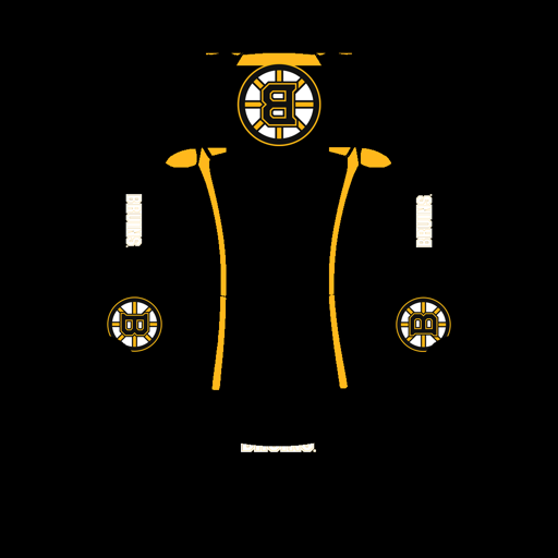 Boston Bruins sports team Tesla wrap for Model X 2021