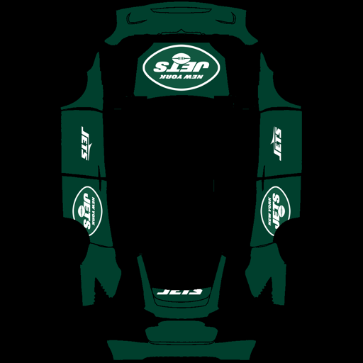New York Jets sports nfl Tesla wrap for Model X 2021