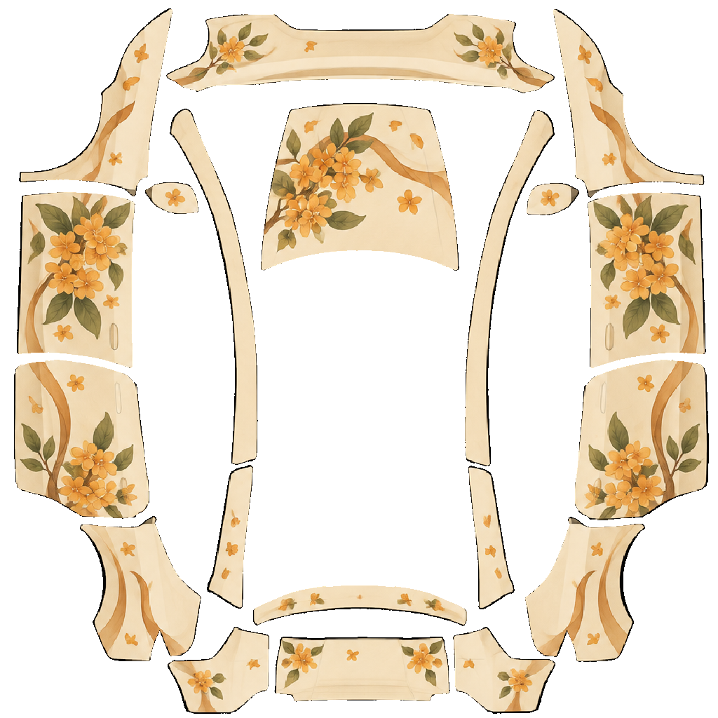 Osmanthus Cream — Model Y L UV artwork