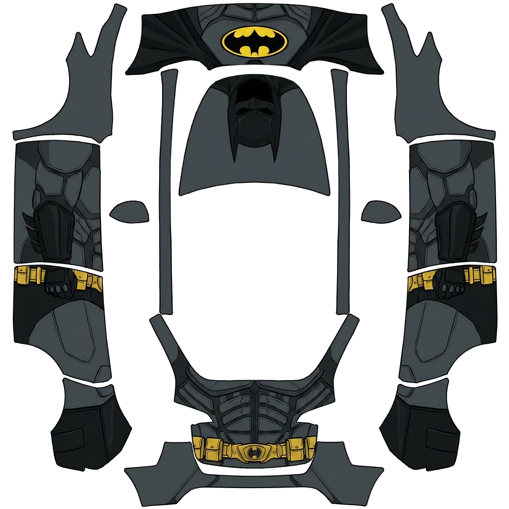 Batman · Model Y · Tesla Paint Shop